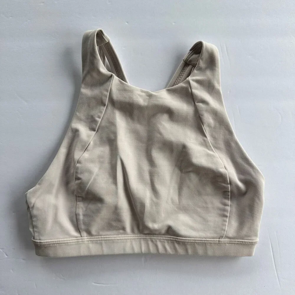 Lululemon Free to Be Serene Bra High Neck Sz 4